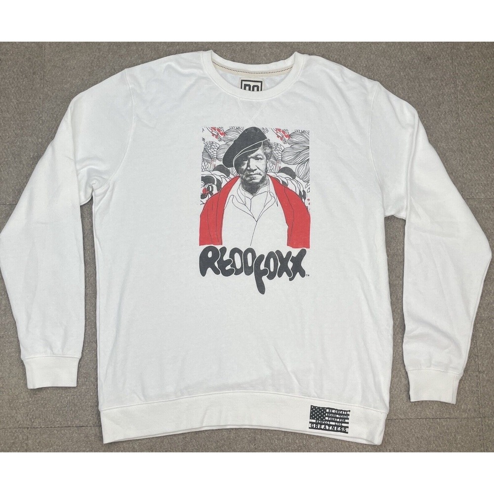 Roots Of Fight Men's Redd Foxx Long Sleeve Sweatshirt‎ Size XXXL
